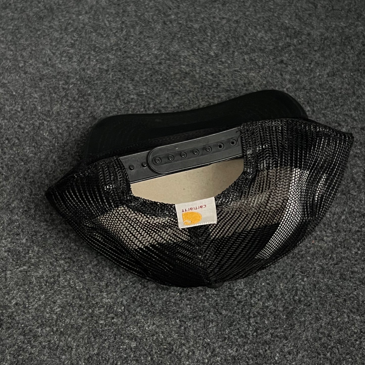 Carhartt Black Mesh Logo Cap