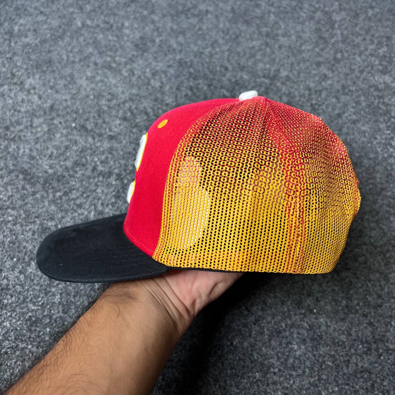 Calgary Flames '47 Brand NHL Trucker Adjustable Cap.