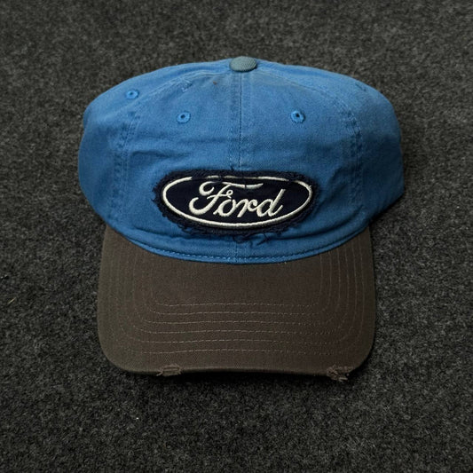 Ford distressed logo Unstructured Cap