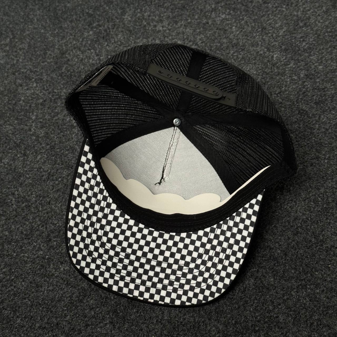 Disney Mickey Mouse checkered trucker hat