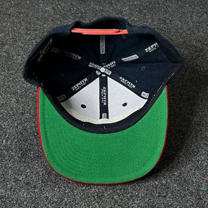 Texas Aggies Flat Cap – Navy & Red & Green