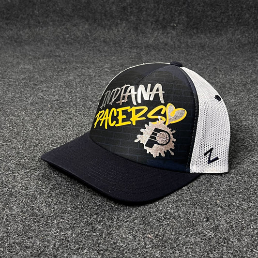 Indiana Pacers Trucker-Style Snapback Hat
