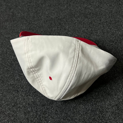 College World Series Fitted Cap – White & Red ( XL size )