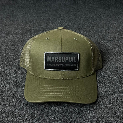 Marsupial Olive Green Mesh Cap