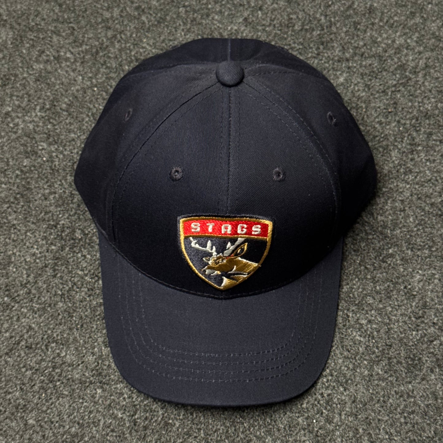 Fairfield University Stags "Legacy Shield" Navy Cap ( KIDS CAP AGE 6-18 )