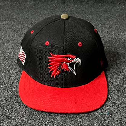 Capelli Sport Red Hawk Fitted Cap – Black & Red ( M size )