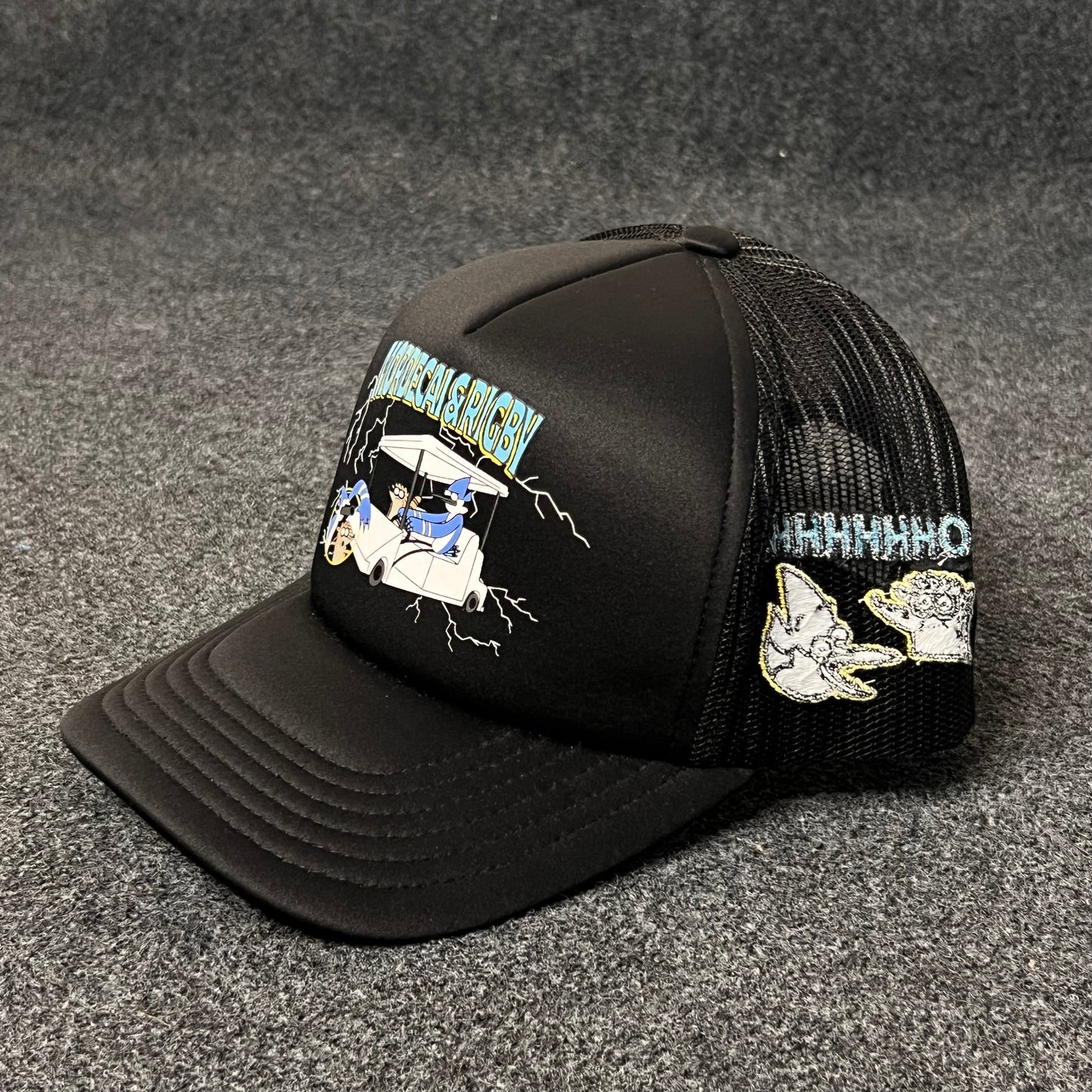 Regular Show Mordecai & Rigby Trucker Hat