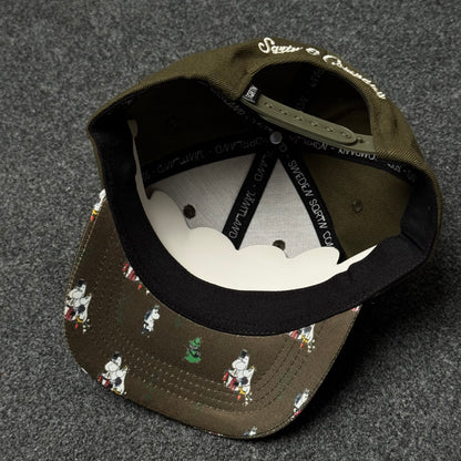 "The Great Norrland" SQRTN Moomin Collaboration Snapback Cap ( KIDS CAP AGE 6-18 )