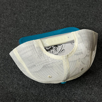 Capelli Sport Two-Tone Trucker Cap – Blue & White Mesh