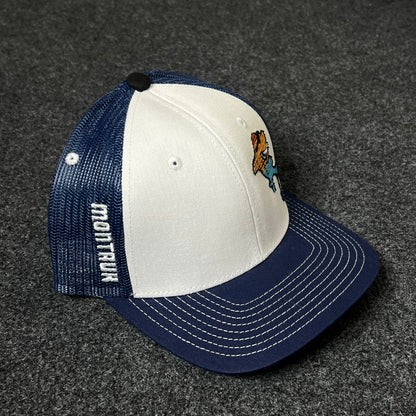 Coastal Carolina Chanticleers Shark Mascot Trucker Hat – White & Navy