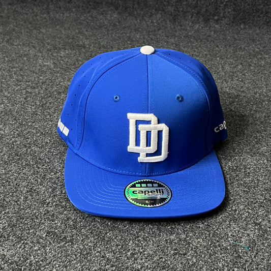 Capelli Sport “DU” Fitted Cap – Royal Blue & White ( M size )