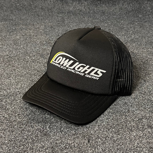 "Lowlights" trucker hat.