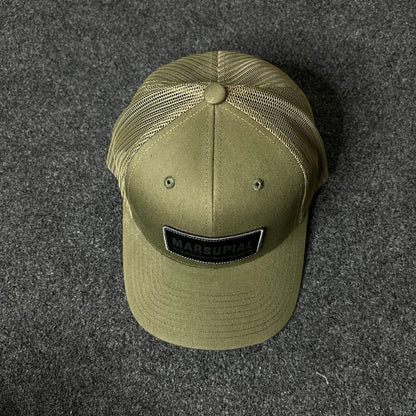 Marsupial Olive Green Mesh Cap