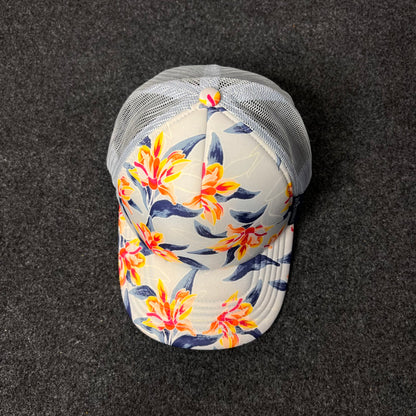 Floral Pattern Trucker Hat
