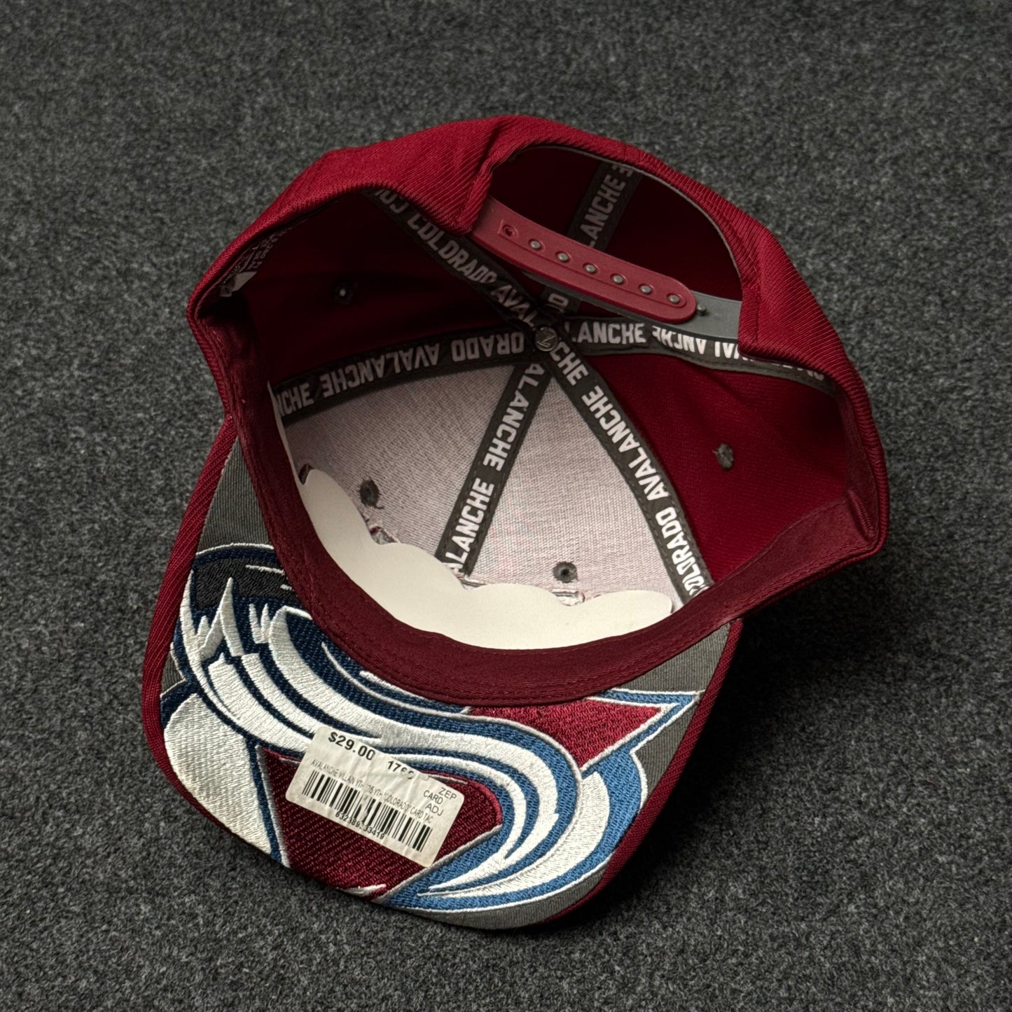 Colorado Rapids Wordmark Flex Snapback Cap ( KIDS CAP AGE 6-18 )