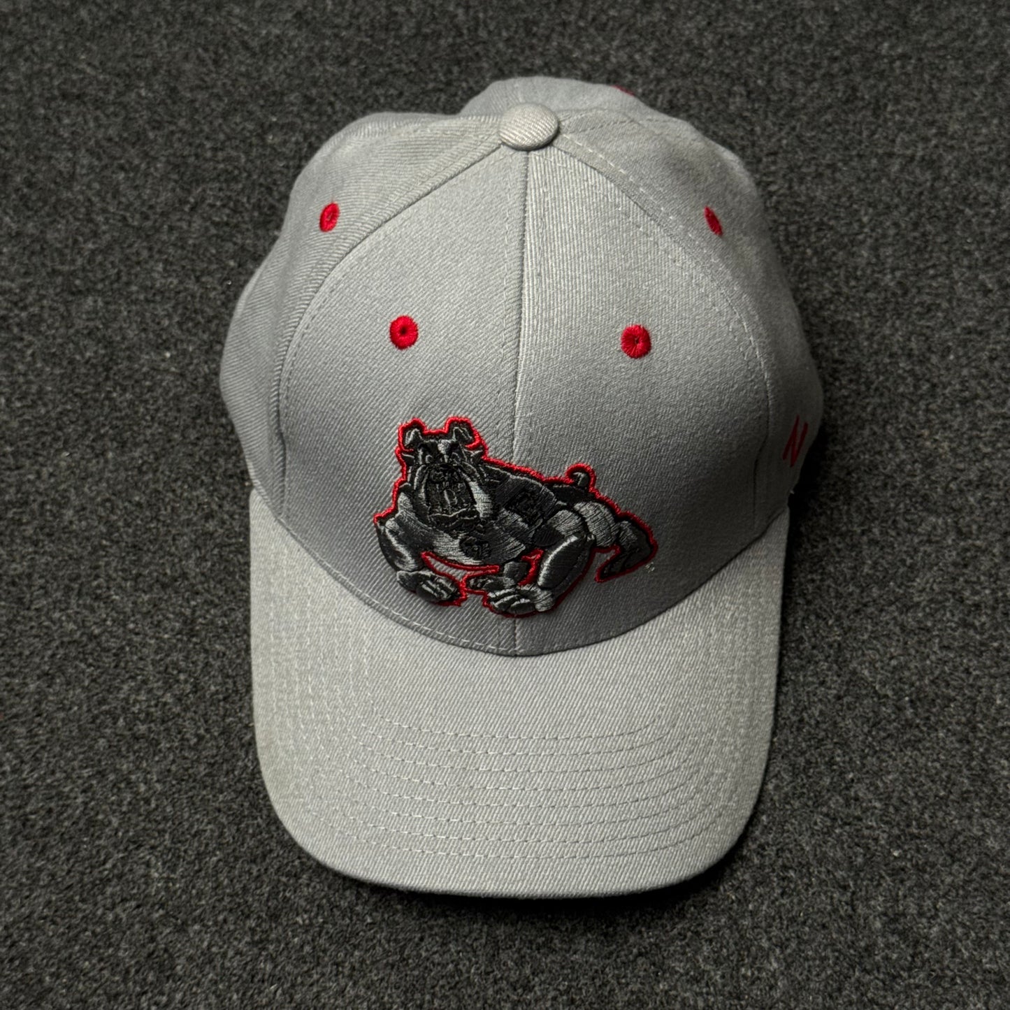 Fresno State Bulldogs Mens Grey Z11 Fitted Cap  (M size )