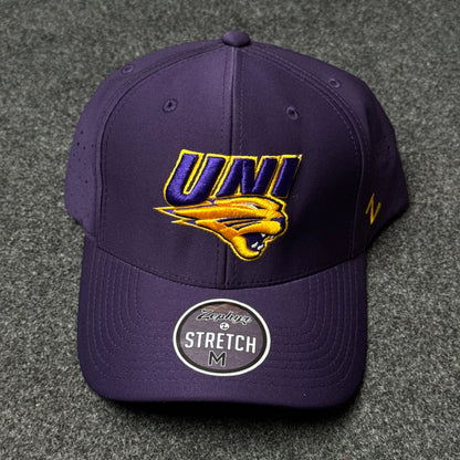 Northern Iowa Panthers Mens Purple Z11 Flex Fitted Cap  (M size )