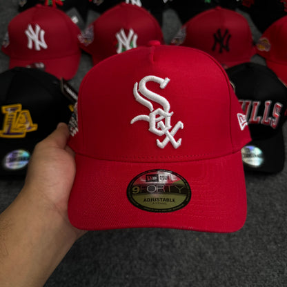 Chicago White Sox Classic Logo 9FORTY A-Frame Snapback Cap