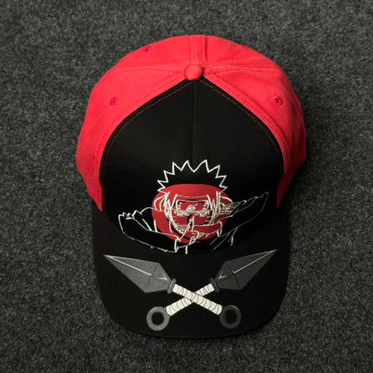 Concept One Naruto Baseball Hat, Jutsu Daggers Design