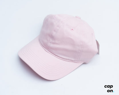 Pink Solid Color Cap