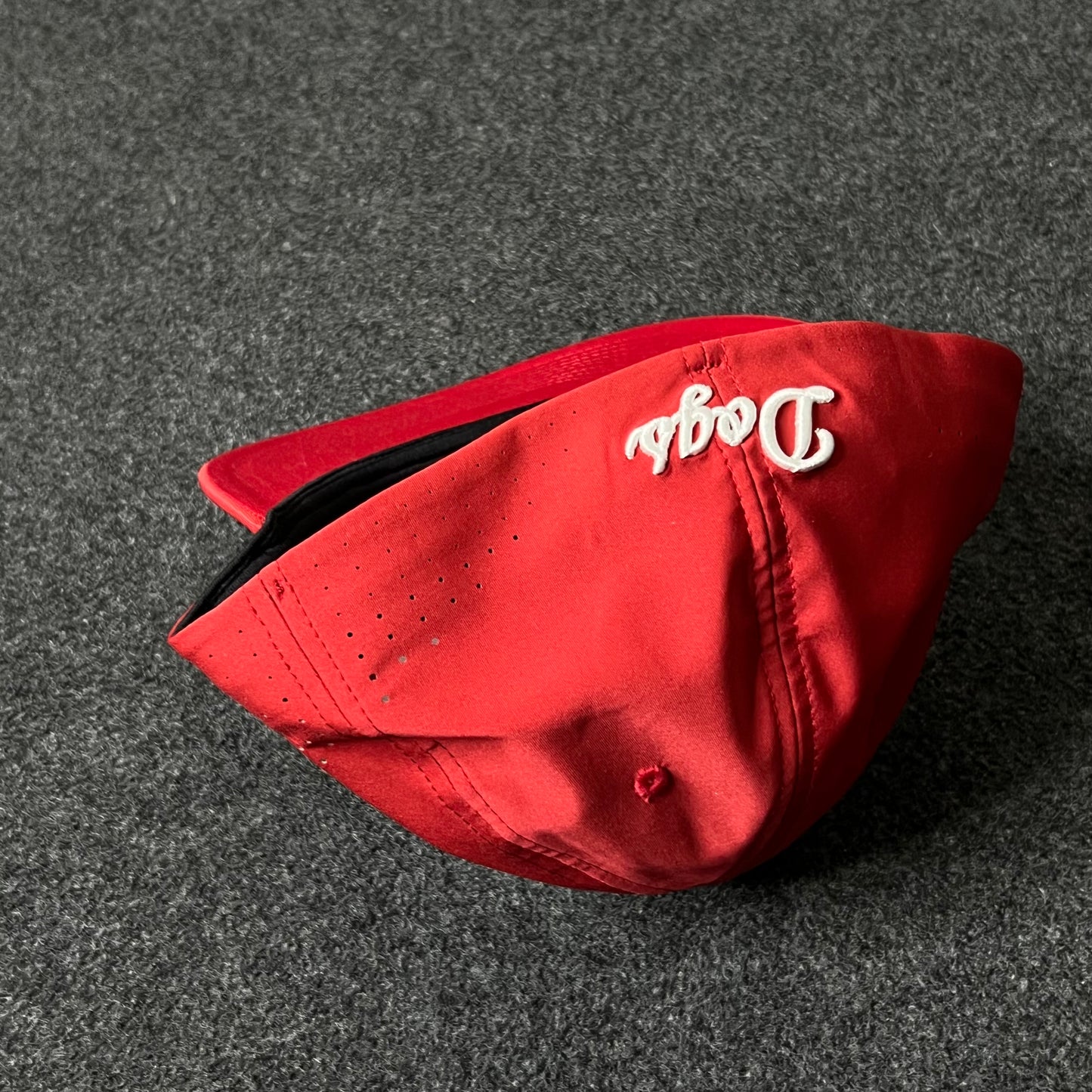 Capelli Sport “B” Fitted Cap – Red & White ( XL size )