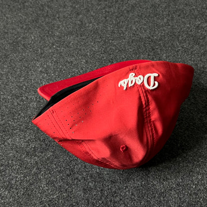 Capelli Sport “B” Fitted Cap – Red & White ( XL size )
