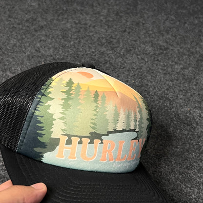 Hurley Graphic Print Adjustable Cap.