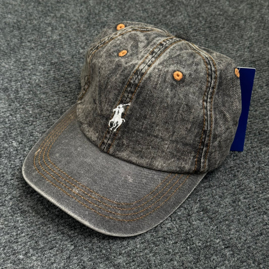 Polo Ralph Lauren Acid-Washed Denim Ball Caps