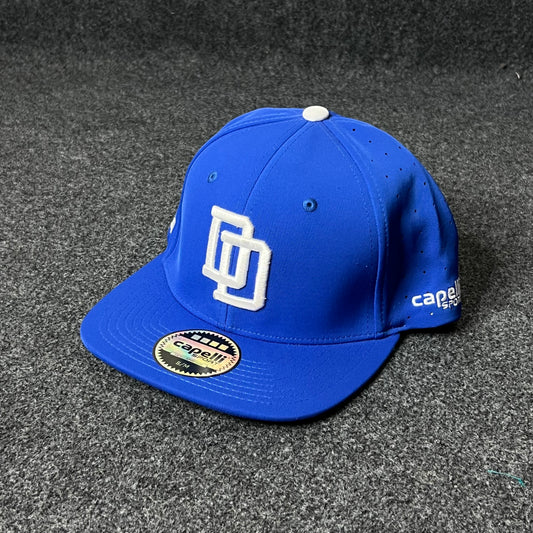 Capelli Sport “DU” Fitted Cap – Royal Blue & White ( M size )