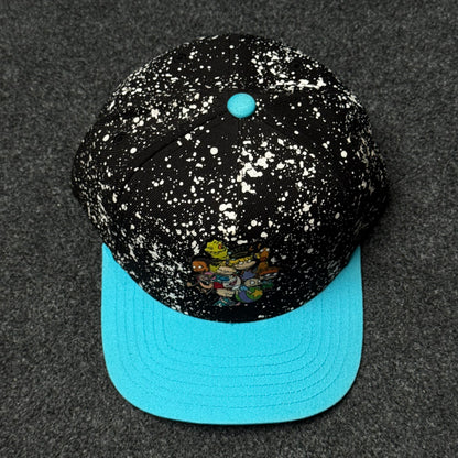 Nickelodeon Rugrats Paint Splatter Snapback  Cap ( KIDS CAP AGE 6-18 )