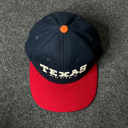 Texas Aggies Flat Cap – Navy & Red & Green
