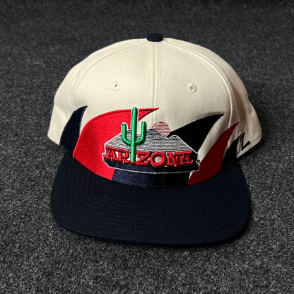 Capelli Sport Arizona Fitted Cap – Cream, Red & Navy