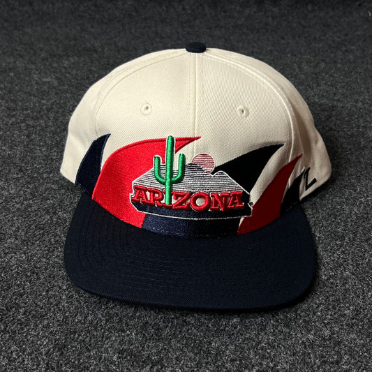 Capelli Sport Arizona Fitted Cap – Cream, Red & Navy