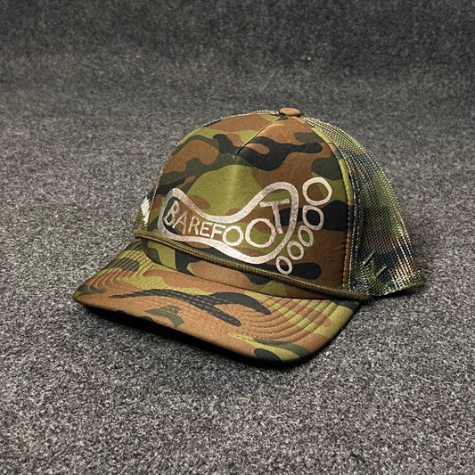 Camo-Patterned Trucker Hat
