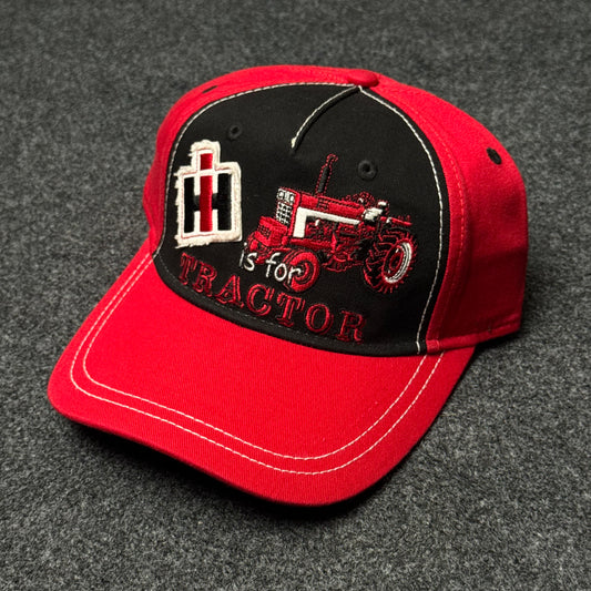 International Harvester (IH) "T is for Tractor" Toddler Cap ( KIDS CAP AGE 6-18 )