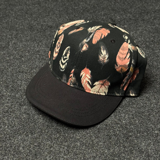Feathered Shadow "All-Over Print" Snapback Cap ( KIDS CAP AGE 6-18 )