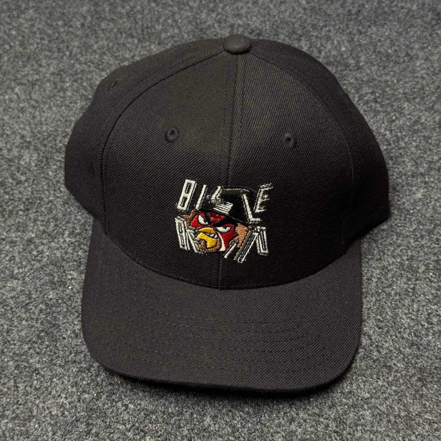 Angry Birds "Terence" Black Cap ( KIDS CAP AGE 6-18 )