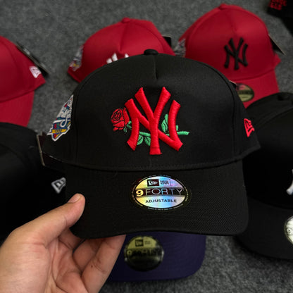 New York Yankees "Rose Edition" 9FORTY A-Frame Snapback Cap