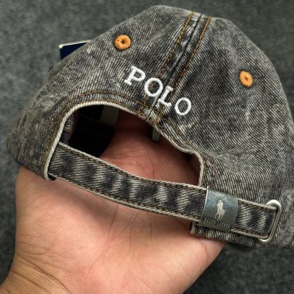 Polo Ralph Lauren Acid-Washed Denim Ball Caps