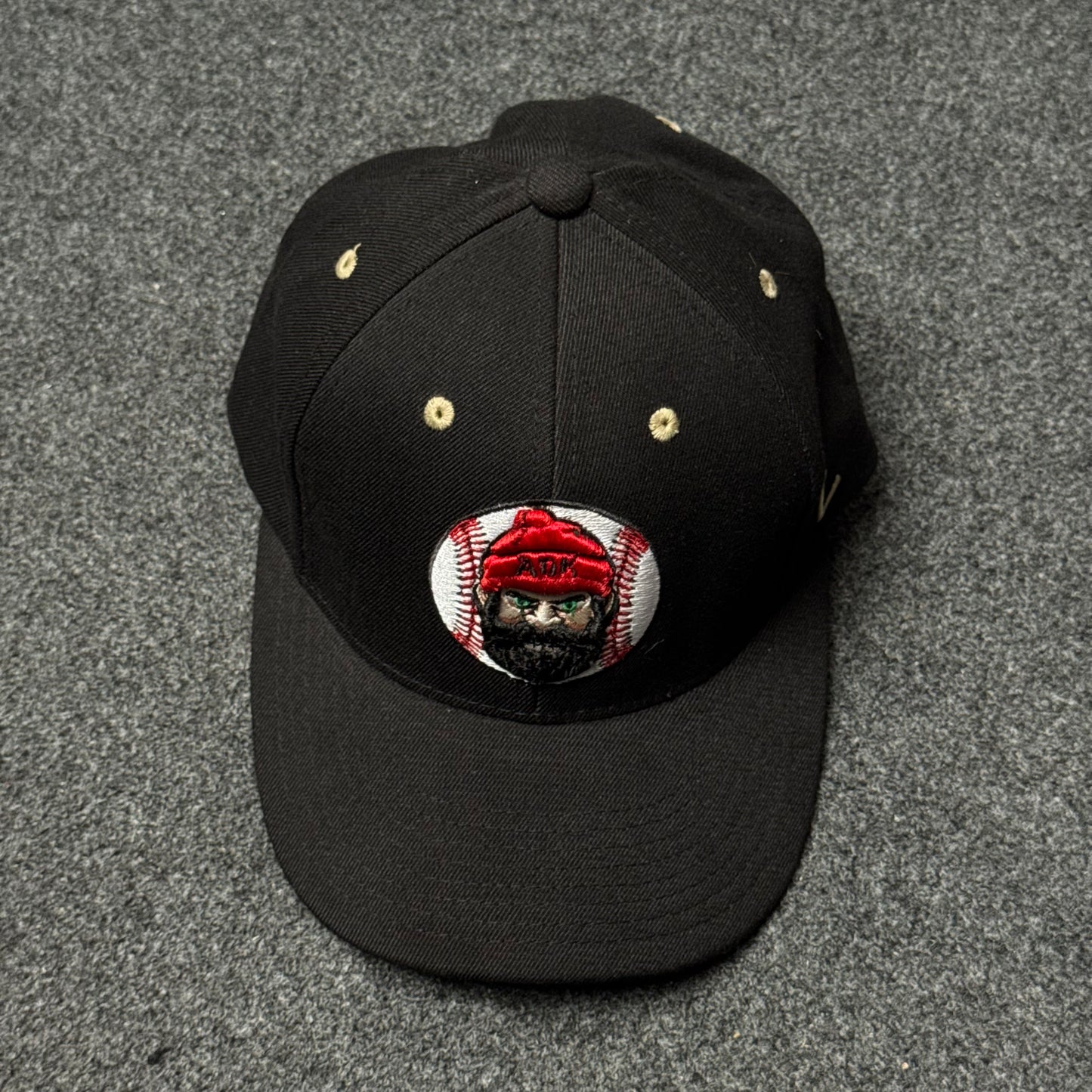 ADK "Bearded Hiker" Heritage Fitted Cap ( M Size )