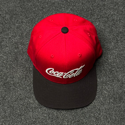 Coca-Cola Classic Script Two-Tone Snapback Cap ( KIDS CAP AGE 6-18 )