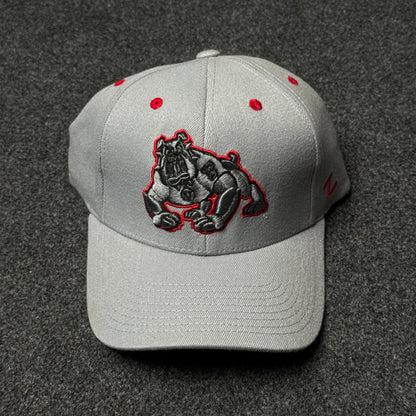 Fresno State Bulldogs Mens Grey Z11 Fitted Cap  (M size )