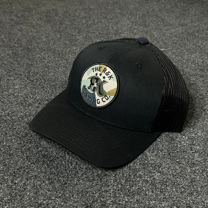 The Peak Co. Outdoor Patch Trucker Cap