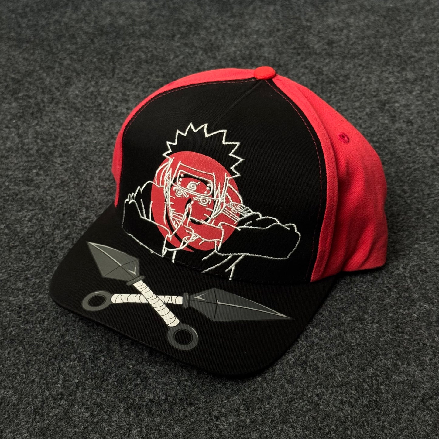 Concept One Naruto Baseball Hat, Jutsu Daggers Design