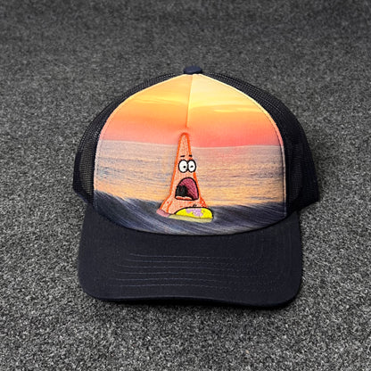 SpongeBob SquarePants Patrick Star adjustable snapback hat.