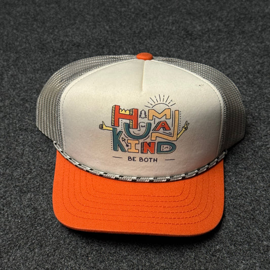 Humankind "Be Both" Two-Tone Trucker Cap ( KIDS CAP AGE 6-18 )