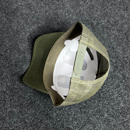 Hush Olive Mesh Cap
