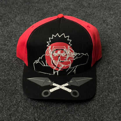 Concept One Naruto Baseball Hat, Jutsu Daggers Design