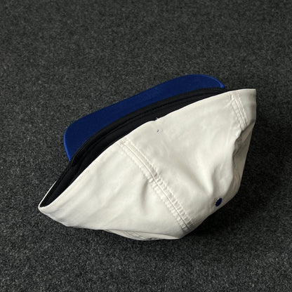Capelli Sport “A” Fitted Cap – White & Royal Blue ( XL size )