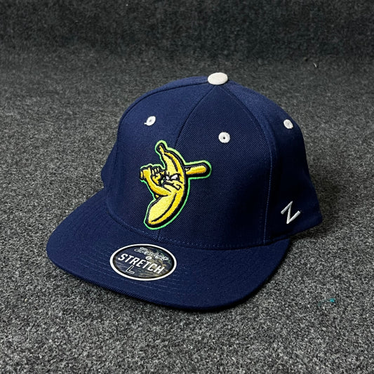 Capelli Sport Banana Mascot Fitted Cap – Navy & Yellow ( L size )
